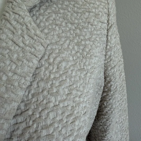 Eileen Fisher Cream Textured Blazer - Picture 7 of 7